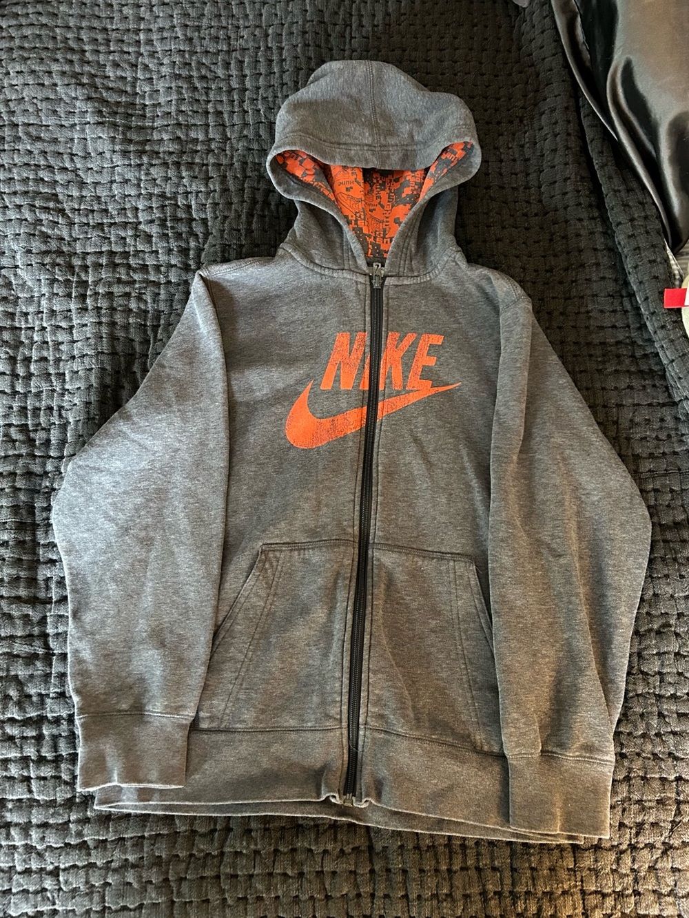 Kids Nike zip up hoodie